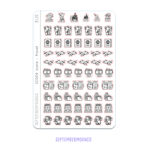 IC004  Icons – Travel
