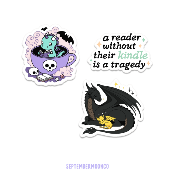 Diecut Sticker Set – Dragon Rider