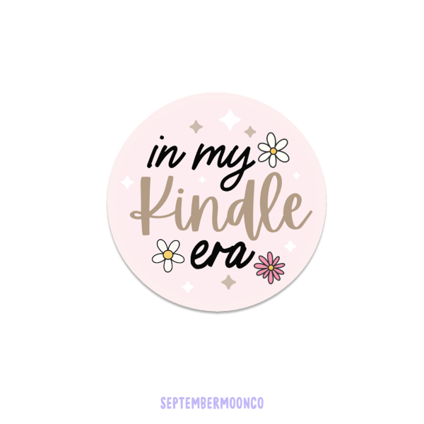 Diecut Sticker – In My Kindle Era